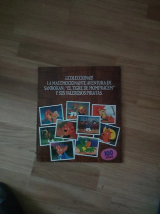 Álbum de cromos Sandokán