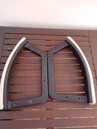 Reposabrazos IKEA Beige Piel Sintética