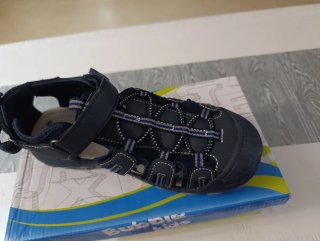 Sandalias niño azul