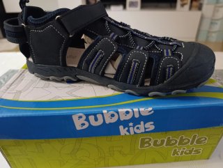Sandalias niño azul