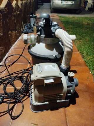 Depuradora de arena Intex
