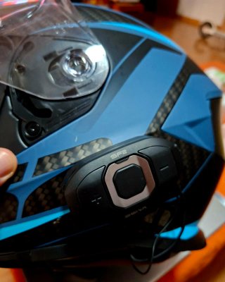 Casco LS2 Storm Talla L + Intercom Sena SF2