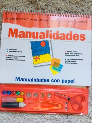 libro manualidades infantil Nuevo