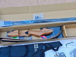 Sanlida Eagle X9 Arco Recurvo 58 Pack zurdo