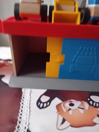 Ikea Lillabo Garage + 4 Macchinine