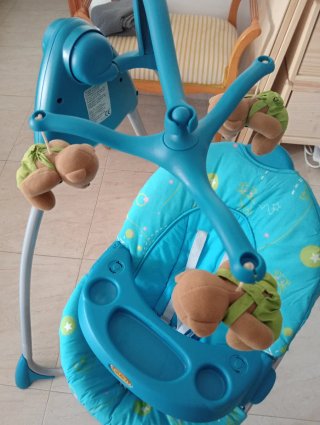 Columpio Bebé Graco Lovin'Hug Azul