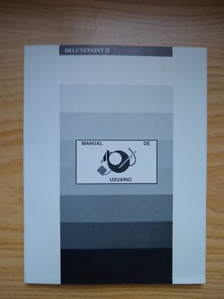 Deluxe Paint II Amiga Caja y Manual
