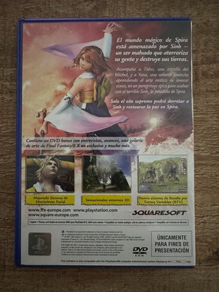 FINAL FANTASY X + DISCO DVD BONUS Playstation 2