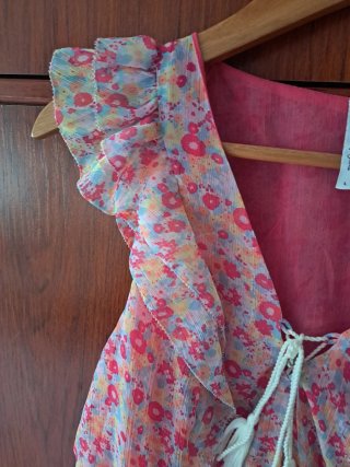 Vestido Pepe Jeans rosa floral