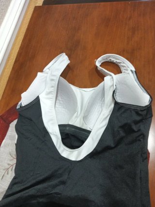 Bañador Nabaiji Negro y Blanco Mujer