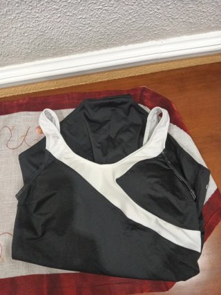 Bañador Nabaiji Negro y Blanco Mujer
