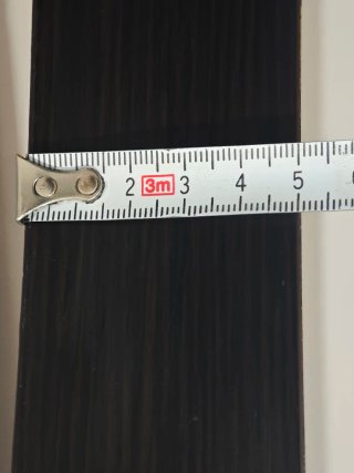 Estante Wengue 190x26x5