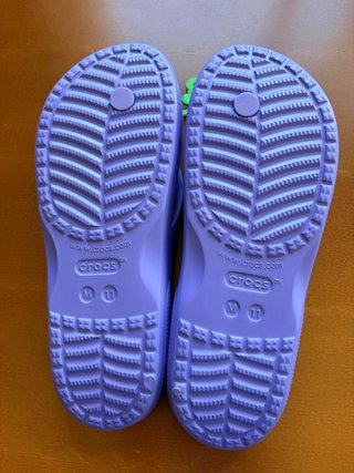 Chanclas Crocs Moradas Talla 45/46 Nuevas