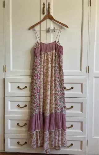 Abito midi stampato floreale Zara