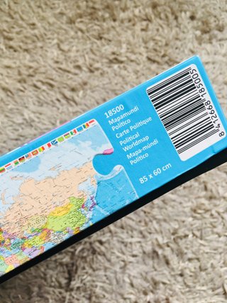 Puzzle Mapa Mundi 1500 Piezas Educa