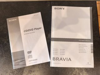 Lote Sony TV + DVD