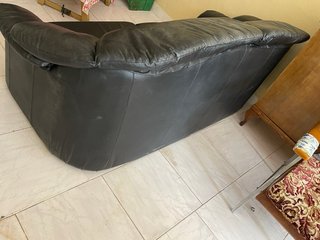 2 Sofás de Piel Negros