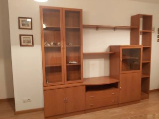 Mueble modular color cerezo