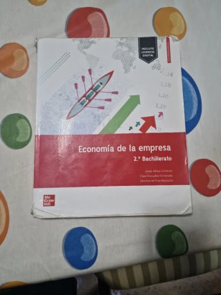 Economía de la empresa 2o Bachillerato