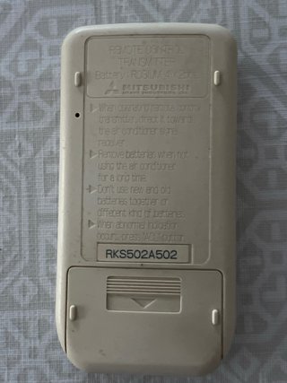 Control Remoto Mitsubishi RKS502A502