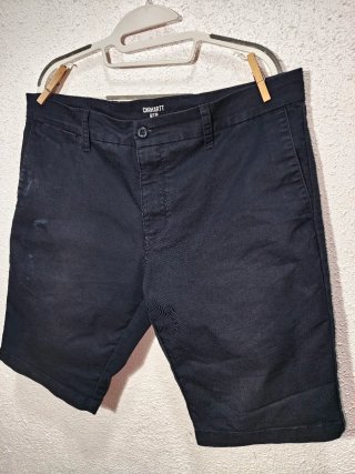 Pantalón corto Carhartt WIP negro original