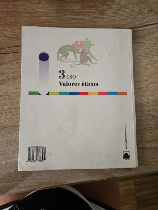 Valores éticos, 3 ESO