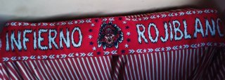 Bufanda Infierno Rojiblanco
