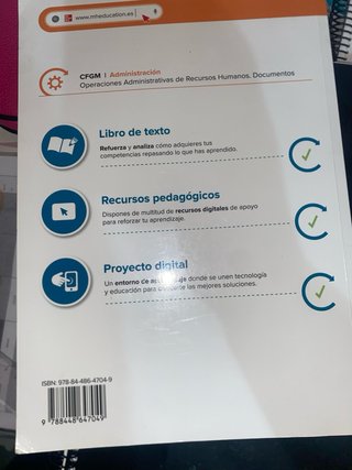 Operaciones Administrativas de Recursos Humanos