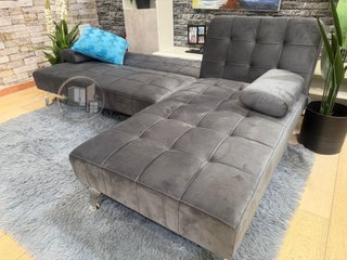 Nuevo sofa cama chaise longue - gris