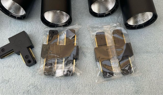 Kit 6 Focos LED para Carril