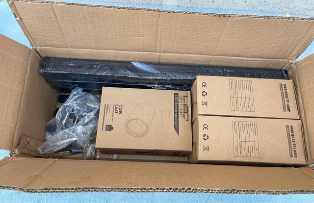 Kit 6 Focos LED para Carril