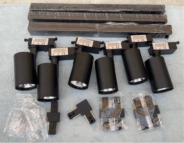 Kit 6 Focos LED para Carril
