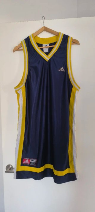 Camiseta Adidas Baloncesto Talla XXL hombre azul