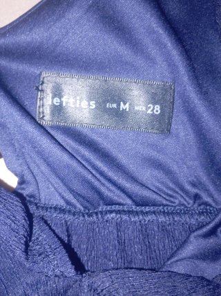 Vestido Lefties azul marino