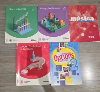 Libros de 2° de La ESO