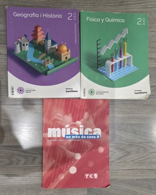 Libros de 2° de La ESO
