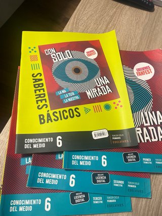 Matemáticas 6, Tercer Ciclo Primaria, Edelvives...