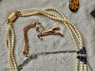 Lote Artículos de Bisutería Vintage