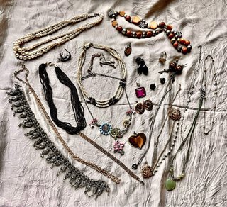 Lote Artículos de Bisutería Vintage