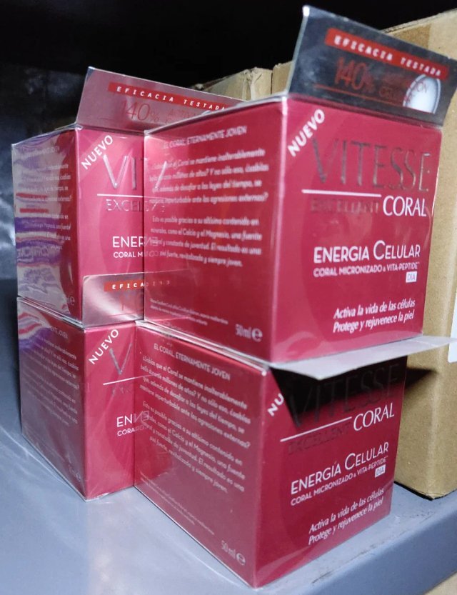 Crema de día Vitesse Excellent Coral NUEVA