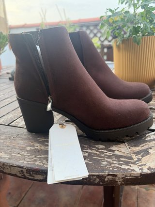 Botines marrones