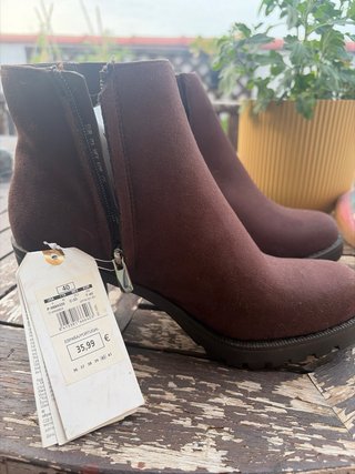 Botines marrones