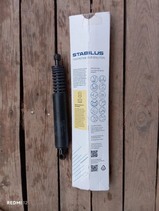 Amortiguador canapés Stabilus 1900N (Ref: 034403)