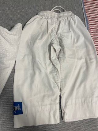 Abito da Judo per Bambini NKL Bianco con 2 Cinture