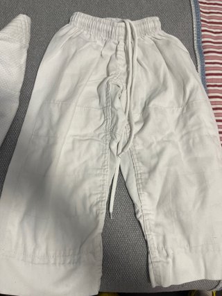 Abito da Judo per Bambini NKL Bianco con 2 Cinture