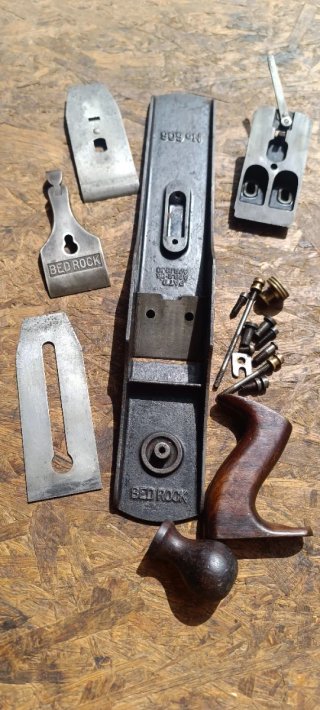 Cepillo carpintero Stanley Bedrock No. 606
