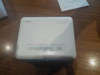 Proyector Mini LED Akiyo O1 Blanco