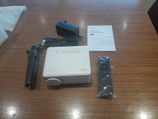 Proyector Mini LED Akiyo O1 Blanco
