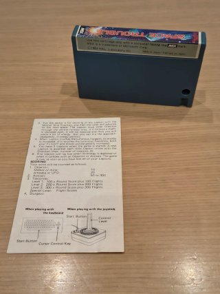 Juego Space Trouble MSX Cartucho HAL Lab