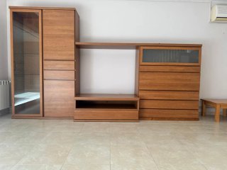 Mueble de comedor de caoba